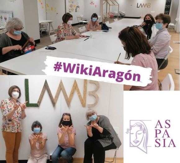 Primera reunión de WikiAragón en el LAAAB .